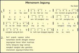 Kalau pemilik jagung punya sapi malah lebih untung. Lirik Lagu Menanam Jagung Dinyanyikan Dengan Tempo Cara Golden