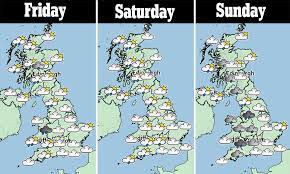 Uk Weather Wintry Showers Hit Parts Of Uk After Scotland Snow Warning Daily Mail Online