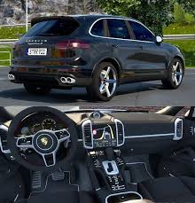 Two model years in, porsche has determined that its cayenne turbo s just wasn't sufficiently excessive, so here's the 2016 edition, going even further over the top in pursuit of, well, more. Porsche Cayenne Turbo S 2016 V5 0 1 40 Ets2 Mods Euro Truck Simulator 2 Mods Ets2mods Lt