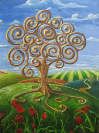 Tree Of Life Original Acrylic Painting On Canvas 30 X 40 Tree Art Tree Of Life Art Tree Of Life Artwork
