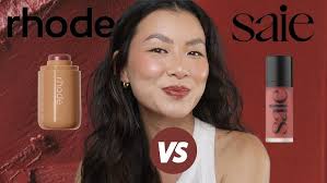 Rhode Pocket Blush Toasted Teddy vs. Saie Dew Blush Spicy