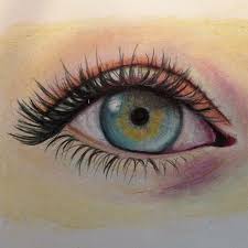 Colored Pencil Eye Drawing Art My First Attempt At Colored Pencil Drawing Color Pencil Drawing Prismacolor Art Eye Drawing