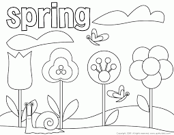 Save or print pictures or share in the gallery. Free Coloring Pages Spring Season Coloring Home