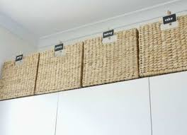 21 Brilliant Hacks For An Organized Kitchen Kitchen Cabinet Storage Kitchen Basket Storage Above Kitchen Cabinets