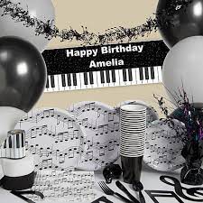 Party planning can be super easy with this music party deluxe party supplies pack music is a wonderful theme for a party. The Melodies Of Life A Music Party Theme Party Supplies Partyideapros Com