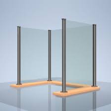 Acrylic replace glass with the 48 in. Plexiglass Desk Shield The Protector Sound Craft Systems