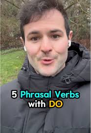 5 Phrasal Verbs with DO in English. #phrasalverbs #phrasalverbsinenglish  #learnenglish