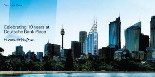 The trial encroaches on past traditions and may forge new legal precedents for ethics and underwriting in australia. Deutsche Bank On Twitter Australia Deutschebank Sydney Celebrates Ten Years At Deutschebankplace Http T Co Awgmalbajt