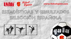 Ficha de la selección españa: Estadisticas Y Resultados Seleccion Espanola En Partidos Oficiales Futnet Espana