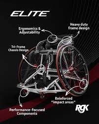 RGK Elite X wheelchair for high-performance sport