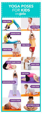 Animal Yoga Poses For Kids From Lion To Frog Kids Yoga Pictures Kidsyogapictures Yoga Postures Emulate Animal Sha Kids Yoga Poses Animal Yoga Toddler Yoga