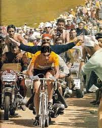 La prochaine édition célébrera le centième anniversaire de la création du maillot jaune. Eddy Merckx Tour De France Legend Colour Poster More Sports Memorabilia Cycling Memorabilia