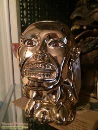 The first thing we see of him is his. Indiana Jones And The Raiders Of The Lost Ark Golden Fertility Idol Replica Movie Prop