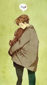 Pin By Mozhde Mb On Lovely Girls Love Cartoon Couple Cute Couple Drawings Anime Love Couple