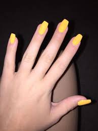 Stunning acrylic nails short ideas to copy right now. Cute Short Yellow Acrylic Nails Novocom Top