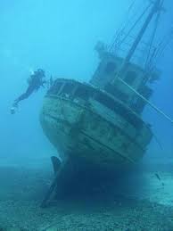 Wreak Diving Underwater Shipwreck Diving Scuba Diving