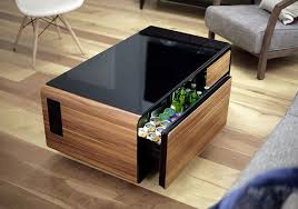 Sobro Coffee Table Gear Hungry Coffee Table Coffee Table Refrigerator Game Room Furniture