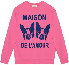 Maison De L Amour Sweatshirt With Bosco And Orso