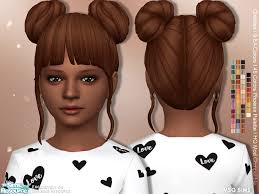 Sims 4 inteen mod 2019. Msqsims Alena Hair Children