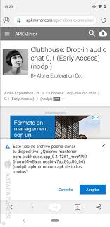 The minimum device is on. Como Usar Clubhouse En Android Descargando La Apk De Su App Oficial