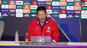 Simeone says Atleti need their fans against Club Brugge