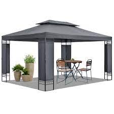 Wenn sie dann ihren neuen pavillon 3×4 kaufen, sollten sie aber genau wie bei dem vorigen darauf achten, daß er wasserdicht und stabil genug ist, um das ganze jahr im. Juskys Gartenzelt Capri 3 X 4 M In Grau Kaufland De