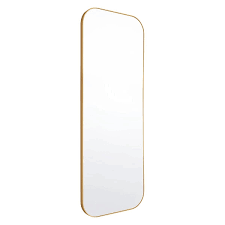 Perfect for a chic dressing room, bathroom or hallway, this neutype 65 x 22 white full length mirror with standing holder floor mirror large wall mounted mirror bedroom mirror dressing mirror. Buy Habitat Patsy Gold Full Length Wall Mirror Mirrors Habitat Mirror Wall Gold Mirror Wall Mirror