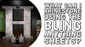 What Can I Rhinestone With Bling Anything Sheets Askmatt S2 Ep267 Youtube