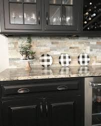 fall kitchen decor, buffalo check decor