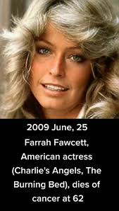 Farrah Fawcett Died