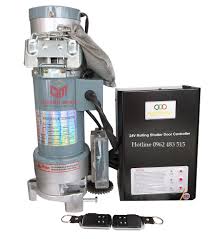 Motor cửa cuốn Tec 24V kèm lưu điện