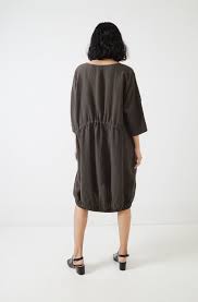 Black Crane Wide Dress Bird Brooklyn With Images Dresses Squared Shirts Black Crane
