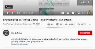 Learn how to play like phil ivey. Zenith Poker Puts Stolen Pfr Charts On Youtube Channel Poker Org