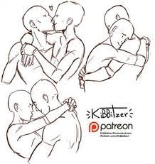 Drawing Poses Hug 57 Ideas Drawing Reference Art Reference Poses Drawing Poses Hugging from behind is very cuddly and fun. pinterest