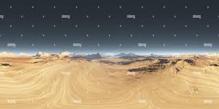 360 View Of 360 Degree Desert Landscape Equirectangular Projection Environment Map Hdri Spherical Panorama 3d Illustration Alamy