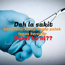 Ubat untuk sembuhkan luka jahitan bersalin. Dah La Sakit Kena Jahit Hidup Hidup Pulak Lepas Bersalin Betul Ke Ni Lovesihatblog