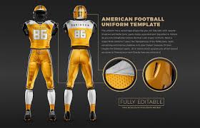 Download Touchdown Football Uniform Mockup On Behance