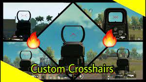 Custom Crosshair In Pubg Mobile New Trick To Boost Your Aiming Performance Red Dot Youtube