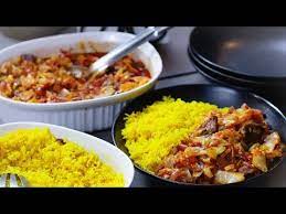 Cook Classic Ghanaian Beef Cabbage Stew With Coconut Yellow Rice With Me Youtube Beef Recipes Cabbage Stew Beef Cabbage Stew