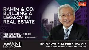 Find land in pahang by rahim & co on mudah.my. Astro Awani On Twitter Who Do Some Brands Stand The Test Of Time While Others Fade Away After Four Decades In The Property Consultancy Business Tan Sri Abdul Rahim Abdul Rahman Says