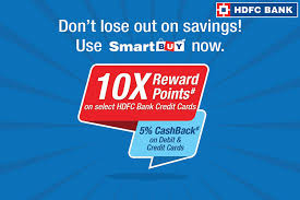 The reward points that you earn on your hdfc credit card are valid for two years from the date you accrue them. Hdfc Smartbuy 10x Rewards Even More Rewarding With December 2019 Update Cardinfo