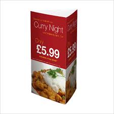 Replace the text and use the table tent cards as is or change the font, colors, or image to make it your own. Custom Printed 3 Sided Table Tents Printcosmo