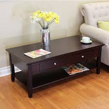 Modern style and contemporary design; Ferndale Two Drawer Espresso Coffee Table 16088373 Greatofferstock Com Shopping Great Deals On Donnieann Coffee Sofa End Tables