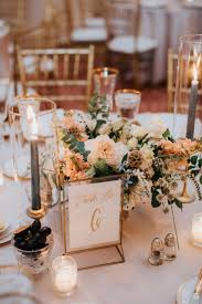 Elegant Sunset Club Wedding By Jen Leslie Events Wedding Table Decorations Centerpieces Wedding Table Centerpieces Flower Centerpieces Wedding