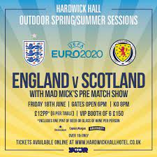 Wembley is scheduled to host england vs scotland in a group stage match on 18 june, which at the moment would see a reduced capacity of 10,000 witness the action in the uefa website states that more ticket information will be available in april 2021. Uefa Euro 2020 England Vs Scotland Hardwick Hall Hotel