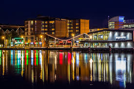 Brayford Pool Lincoln Lincoln England Lincoln Cathedral Lincolnshire England