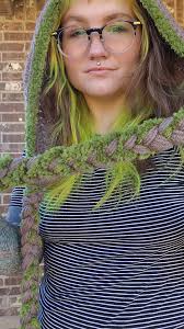 Mossy Druid Hood Crochet Pattern