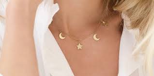 Collier Lune en Or