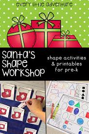 Christmas Activities For Preschoolers Review Shapes With These Games And P Preschool Christmas Activities Christmas Math Activities Christmas Preschool Theme