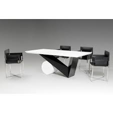 Black And White Table Top Design Vgvct8700 The Bauhaus Modern Black And White Dining Table Reflects The Bauhaus Style In Its E Dining Table Black Modern Dining Table Black White Dining Table
